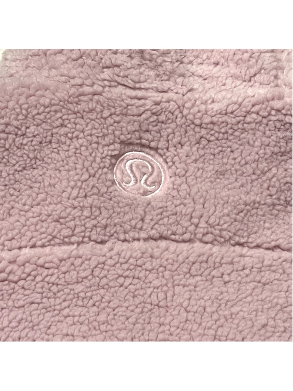 Lululemon Scuba Oversized Fleece Athleisure Funnel Neck 1/2 Zip Pink Peony M/L - Picture 6 of 8